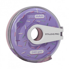 Replacement file-tape papmAm in a plastic reel Bobbinail Staleks Pro, 240 grit